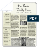 Newsletter Volume 3 Issue 2