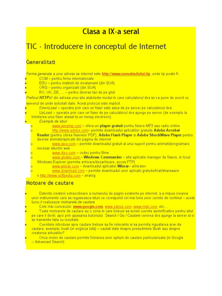 Tic - Ix Seral | PDF