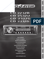 Vdo Dayton CD 2737 B User Manual