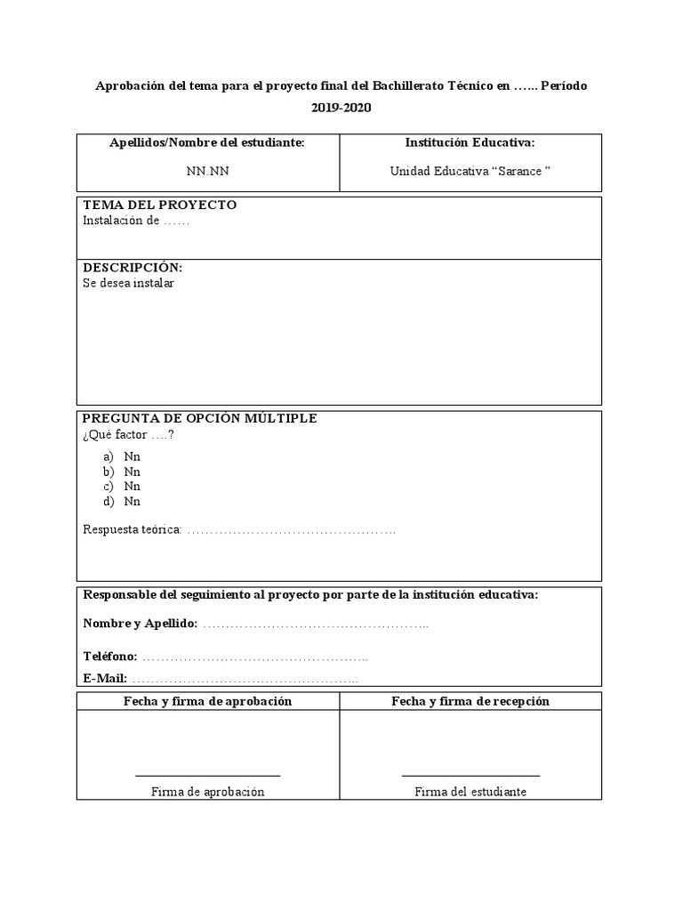 Formato BT | PDF
