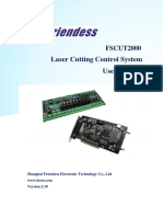 FSCUT2000 Laser Cutting Control System User Manual V2.18