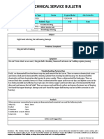 Technical Service Bulletin: Manufacturer Machine Type Series Engine Model Job Order No