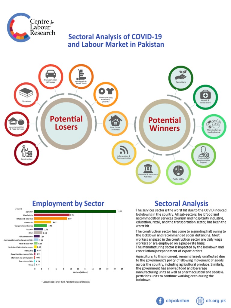 COVID-19 Impact on Pakistan's Labor Market | PDF | Economies | Business