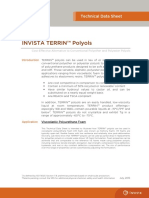 TERRIN Polyols - Viscoelastic Foams