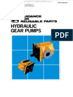 Manual Guide Reusable Parts Komatsu Hydraulic Gear Pumps Failure Signs Diagnosis Structure Functions Causes Maintenance PDF
