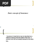 Basic Concept of Insurance