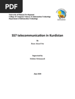 SS7 Telecommunication in Kurdistan