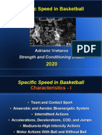 Specific Speed in Basketball