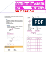 Anión y Catión para Primer Grado de Secundaria