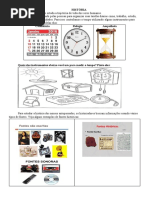 atividades adaptadasvHistoria, tempo, fontes e linha do tempo pdf