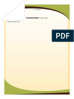 Letterhead Template 04