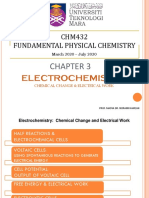 CHM432 Fundamental Physical Chemistry: Electrochemistry