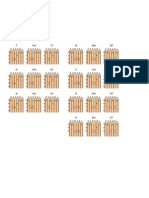 Basic Guitar Barre Chords Chart