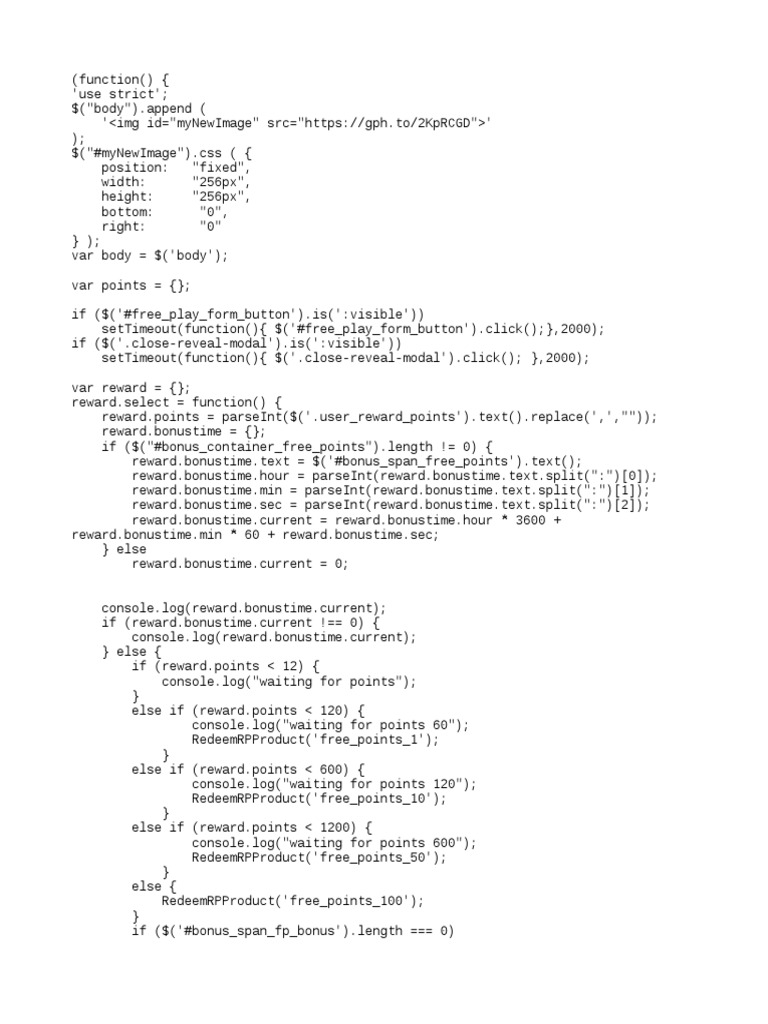 Freebitco Script Auto Faucetby JD | PDF | Computing And Information ...