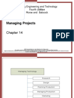 Managing Projects: Managing Engineering and Technology Fourth Morse and Babcock