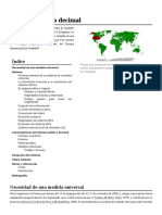 Sistema Métrico Decimal