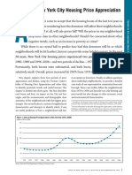 Trends in New York City Housing Price Appreciation