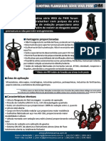 PHM - Valvulas-Guilhotinas Flangeadas-WKA-STD-PLUS