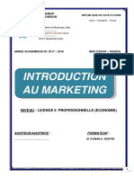 Cours Introduction Au Marketing Lii