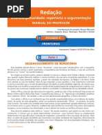 REPERTORIO DE ARGUMENTACAO - BLOCO 2 - PROF