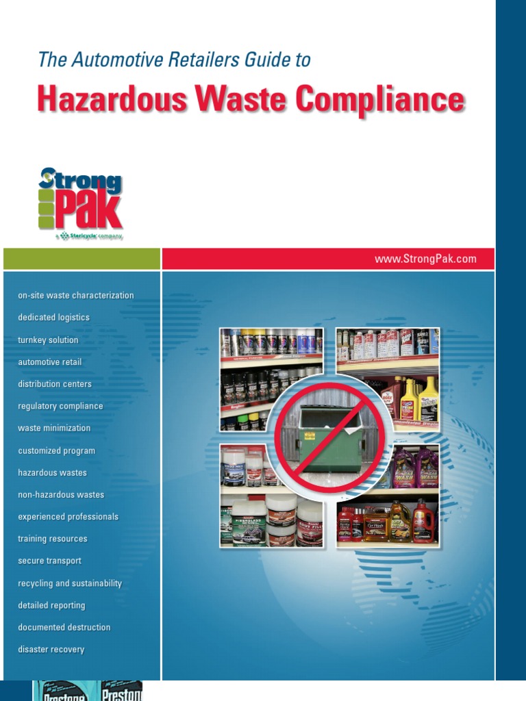 Automotive Retailers Guide to Hazardous Waste Compliance Hazardous