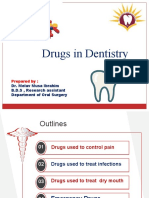 Drugs in Dentistry: Prepared by