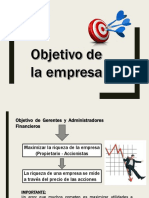 Objetivo de La Empresa PDF