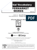 Supermarket Words, Remedia PDF