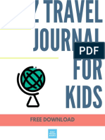 My A-Z Travel Journal for Kids