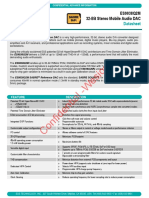 ES9038Q2M Datasheet Wesion