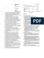 Diagrama hierro-carbono: eutéctico, eutectoide y transformaciones