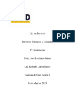 Analisis de Caso Derechos Humanos y Garantias