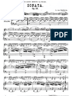 Beethoven Violin Sonata 5 Score