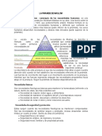 La Pirámide de Maslow y Teoria de MC Gregor 2