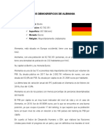 Demografía Alemania 82 millones