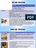 Tipos de Texto