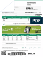 Flores Morales Francisca: Total $132.87