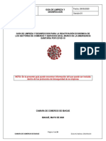 Guía de Limpieza y Desinfección PDF