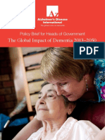 The Global Impact of Dementia 2013-2050: Policy Brief For Heads of Government