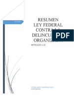 Ley Federal Contra La Delincuencia Organizada