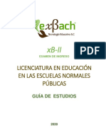 Guía Examen xB-II-G PDF
