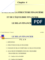 Chapitre 4 - Analyse de La Structure Financière Et de L'équilibre Financier (Bilan Financier) - Converti PDF
