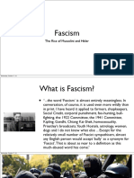 Fascism The Rise of Mussolini and Hitler