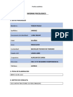 Informe Psicologico Millon II