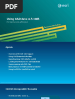 Using Cad Data in Arcgis: Phil Sanchez and Jeff Reinhart