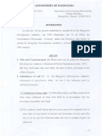 BDA Amendment of Rule 5 of Allotment of Site Rules 1984