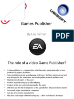 Games Publisher: by Lee Palmer