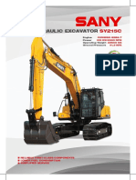 Hydraulic Excavator: Engine Power Operating Weight Ground Pressure