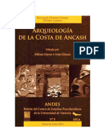 Arqueologia de La Costa de Ancash
