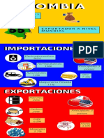 Infografía Organización Benéfica Azul Icono PDF